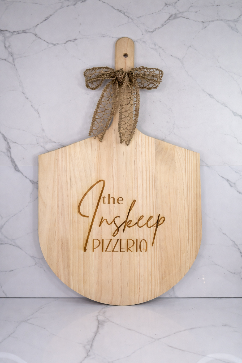 Custom Engraved Pizza Peel
