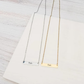 Custom Engraved Bar Necklace