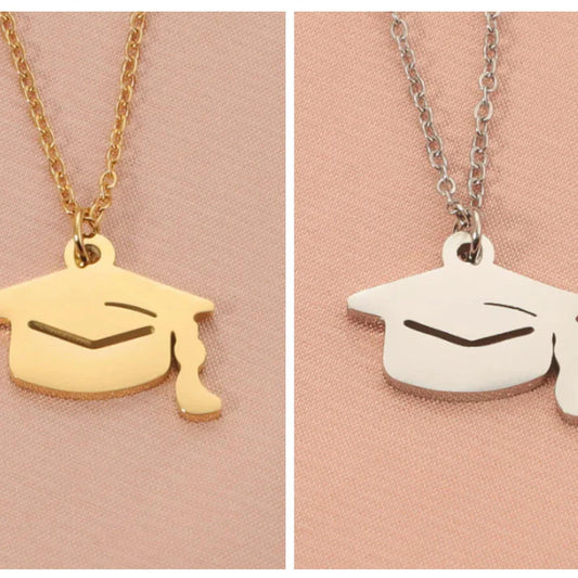 Custom Engraved Graduation Necklace