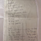 Handwritten Recipe Recipe Keepsake Board