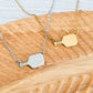 Custom Engraved Pickleball Necklace