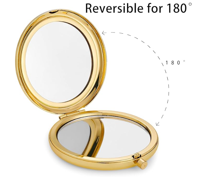 Custom Engraved Purse Mirror