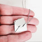 Custom Engraved Secret Letter Necklace