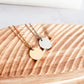 Custom Engraved Circle Necklace